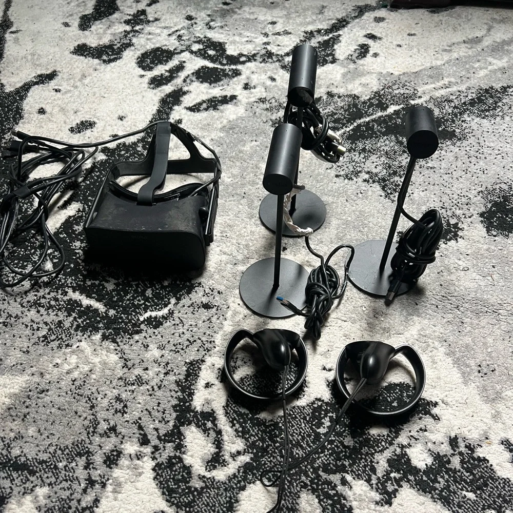 Oculus rift VR headset